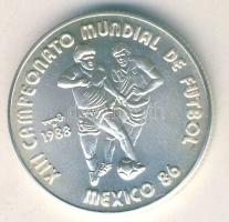 Kuba 1988. 5P Ag "Mexikói Labdarúgó VB" T:BU Tanúsítvánnyal!
