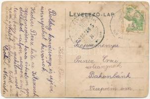 1916 Lenti, utca, üzlet. Mitzger Miksa Fia József kiadása (b)