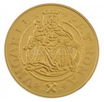 DN "Magyar aranypénzek utánveretben - János Zsigmond aranyforint" aranyozott Ag emlékérem ...