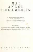 Mai külföldi dekameron 3 kötete: Mai angol dekameron; Mai francia dekameron; Mai japán dekameron. Bp...