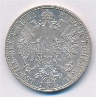 Ausztria 1882. 1Fl Ag "Ferenc József" T:1-,2 patina
Austria 1882. 1 Florin Ag "Franz...