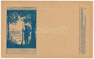 2. Emprunt de la Defense Nationale / WWI French military art postcard, war loan propaganda s: Hansi (EK)