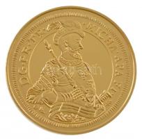 DN "Magyar aranypénzek utánveretben - Apafi Mihály aranydukát" aranyozott Ag emlékérem kap...