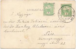 Szepesbéla, Spisská Belá (Szepes, Zips); Fő út, Szálloda, üzlet / Hauptgasse / main street, hotel, s...