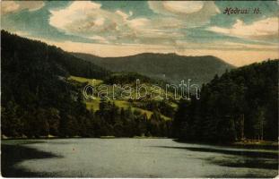 1911 Selmecbánya, Schemnitz, Banská Stiavnica; Hodrusi tó. Joerges kiadása / lake