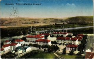 1918 Trencsén, Trencín; Frigyes főherceg laktanya / K.u,k. military barracks (EK)