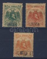 Definitive stamp overprinted, Forgalmi bélyeg felülnyomott