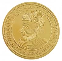 DN "Történelmi aranypénzek - Bethlen Gábor 10 dukát, 1616" aranyozott Cu-Zn utánveret &quo...