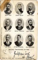 1904 Soc.-dem. Gemeinderäte von Graz / members of the Social Democrat council of Graz (b)