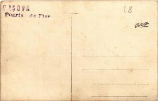 Orsova, Vaskapu szoros, kikötő és gőzhajók / Poarta de Fier / port, steamships. photo