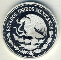 Mexikó 1985. 25P Ag "Mexikói Labdarúgó VB-embléma, labda, motívumok" T:PP Tanúsítvánnyal!