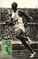 1958 Jesse Owens (USA) 4x Olympic Champion in running