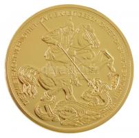 DN "Történelmi aranypénzek - Otto von Bismarck 10 dukát" aranyozott Cu-Zn utánveret "...