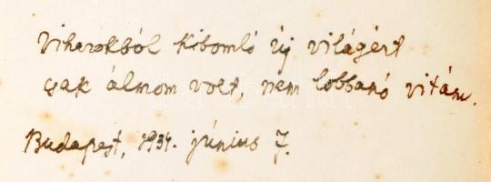Áprily Lajos: Az aranymosó balladája. A szerző, Áprily Lajos (1887-1967) költő,műfordító által aláír...