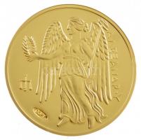 DN Történelmi aranypénzek - Nagy Sándor Distater aranyozott rézötvözet utánveret COPY beütéssel, kapszulában (26,16g/38mm) T:PP