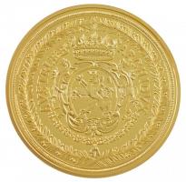 DN "Történelmi aranypénzek - III. Ferdinánd 100 Dukát 1629" aranyozott Cu-Ni utánveret &qu...