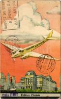 1933 Buenos Aires. Felices Fiestas! Air France Argentina (EK)