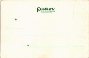 Die Pfalz bei Kaub. An Bord des Dampfers "Kaiserin Auguste Victoria" Rhein-Dampfschiffahrt...