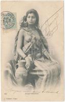 1905 Jeune Bédouine / half-naked Beduin woman (EK)