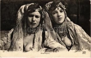 1918 Mauresques / half-naked Moor women