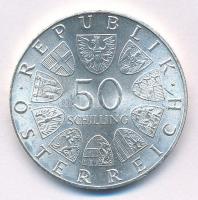 Ausztria 1973. 50Sch Ag "Theodor Körner" T:1- 
Austria 1973. 50 Schilling Ag "Theodo...