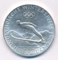 Ausztria 1964. 50Sch Ag IX. Téli Olimpia Innsbruck T:1-Austria 1964. 50 Schilling Ag 9th Winter Olymplics Innsbruck C:AU Krause KM#2896