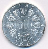 Ausztria 1963. 50Sch Ag "Tirol 600 éve egyesült Ausztriával" T:1- kis patina
Austria 1963...