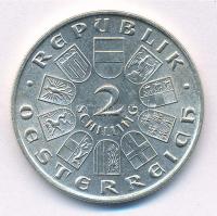 Ausztria 1931. 2Sch Ag "175 éve született Mozart" T:1- Austria 1931. 2 Schilling Ag "...