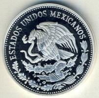 Mexikó 1985. 50P Ag "Mexikói Labdarúgó VB-három labda" T:PP Tanúsítvánnyal!