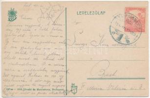 1918 Tátralomnic, Tatranská Lomnica (Magas-Tátra, Vysoké Tatry); Lomnici csúcs, kápolna / Lomnicky s...