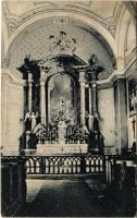 Szomolnok, Schmölnitz, Smolník; templom belső, oltár / church interior, altar (EK)
