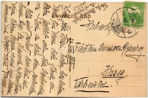 1914 Felsőpulya, Oberpullendorf; Rohonczy várkastély / Schloss / castle