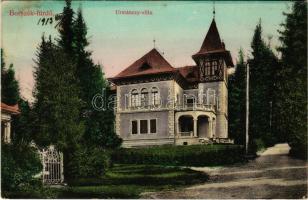 1913 Borszékfürdő, Baile Borsec; Urmánczy villa / villa
