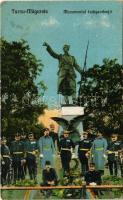 Turnu Magurele, Monumentul Independentii / Independence Monument, soldiers
