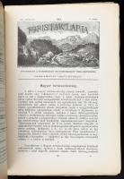 1909-1913 Turisták Lapja 1909. 4-10., 11-12., 1913. 1.,2.,6. számok. Papírkötések, szakadt borítókka...