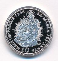 DN "Magyarok Kincstára - Szabadságharc 10 krajcár" ezüstözött rézötvözet utánveret tanúsít...