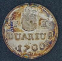 DN "Magyarok Kincstára - I. Lipót duárius" palládiumozott rézötvözet utánveret tanúsítvánn...