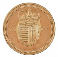 DN "Magyarok Kincstára - II. Rákóczi Ferenc, 20 poltura, 1705" Br utánveret tanúsítvánnyal, kapszulában (35mm) T:PP patina