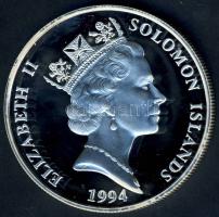 Salamon-szigetek 1994. 10$ Ag "Olimpiai játékok-váltófutás" T:PP