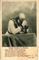 1914 Unser Kaiser im Gebet / Franz Josephs prayer (fl)