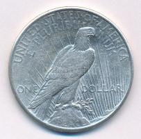 Amerikai Egyesült Államok 1925. 1$ Ag Béke T:2 USA 1925. One Dollar Ag Peace C:XF  Krause KM#150