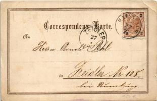 1899 (Vorläufer) Lipová, Hainspach; Gruss vom St. Annaberg (Böhmen) / Anensky vrch / pilgrimage site...