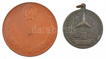 ~1950. "Honvéd Sportversenyek" bronzozott fém emlékérem, Rákosi-címerrel. Szign.:Jákfalvy ...