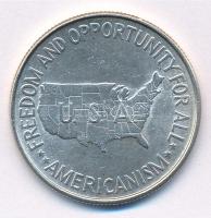 Amerikai Egyesült Államok 1952. 1/2$ Ag "George Washington Carver - Booker T. Washington" ...