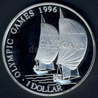 Kajmán-szigetek 1996. 1$ Ag "Olimpiai játékok-vitorlázás" T:PP