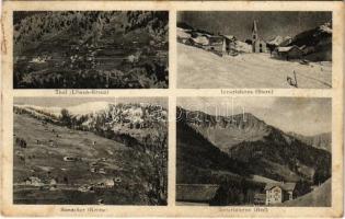 1925 Laternsertal, Thal (Löwen-Kreuz), Innerlaterns (Stern), Bonacker (Krone), Innerlaterns (Bad) (fl)