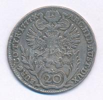 Ausztria 1777IC-FA 20kr Ag "Mária Terézia" (6,44g) T:2-,3 patina
Austria 1772IC-FA 20 Kre...