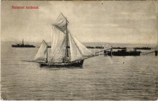 1914 Balatoni halászat. Divald Károly 1065-1907. (fl)