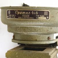 cca 1950-1970 Meopta Opemus 4x4 nagyítógép, Belar f/4,5 55mm objektívvel, nem működő, felújításra sz...