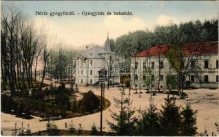 1919 Hévíz-gyógyfürdő, Györgyház és Hetesház. Mérei Ignác 1010. 1913.